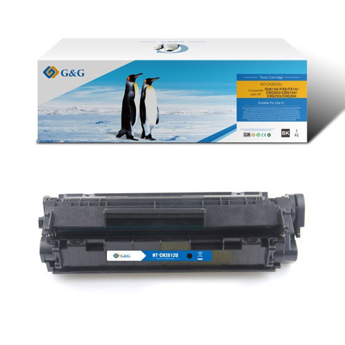 G&G Replacement Toner Cartridges for Hp Q2612A/FX9/FX10/CRG303/CRG104/CRG703/CRG304