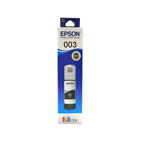 003 Black Inks - Original EPSON L3110, L3100, L3101, L3115, L3116, L3150, L3151, L3152, L3156 Printers