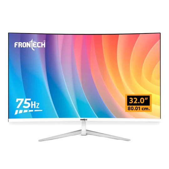 FRONTECH 32" CURVED MONITOR W SPEAKER 100Z