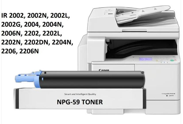 Npg-59 Black Compatible For Canon Ir 2002,2004,2202,2204,2002N,2002L Black Ink Toner
