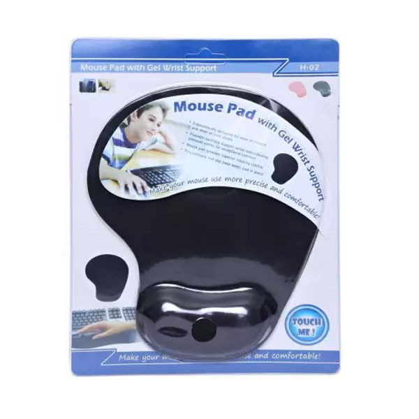 Mouse Pad with Gel Wrist Support