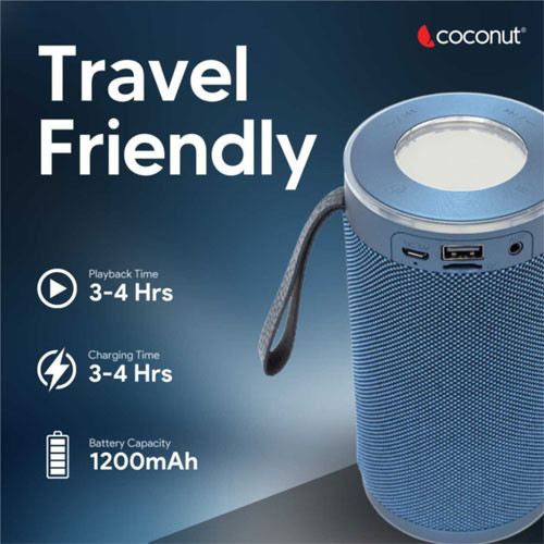 Coconut EL VIS Bluetooth Speakers