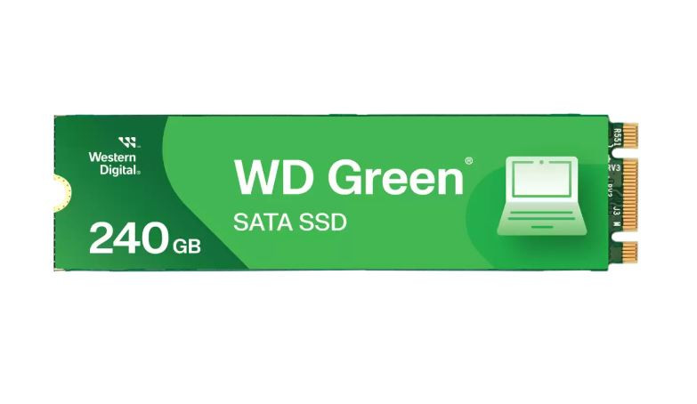 WD Green™3D NAND 240 GB*New BICS 5SATA M.2 (WDS240G3G0B-00BJF0)