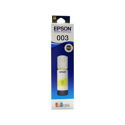003 Yellow Inks - Original EPSON L3110, L3100, L3101, L3115, L3116, L3150, L3151, L3152, L3156 Printers