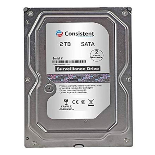 CONSISTENT 2TB HDD