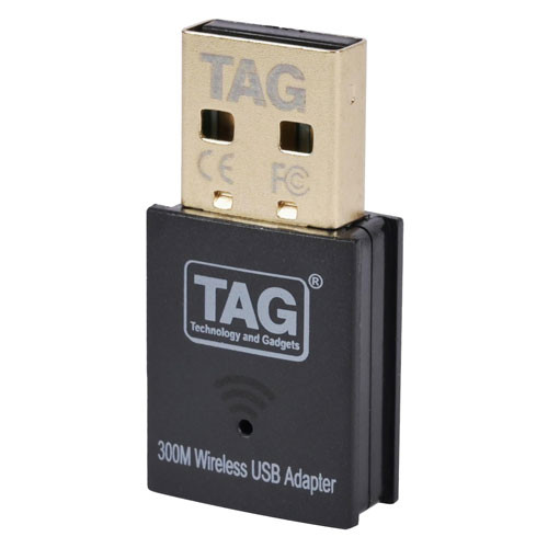TAG Airlink 300 Mbps USB WiFi Adapter