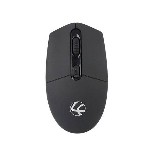 Jolly Rechargeable Mouse - 4 Button, 1600 dpi - LWM-111 - Black